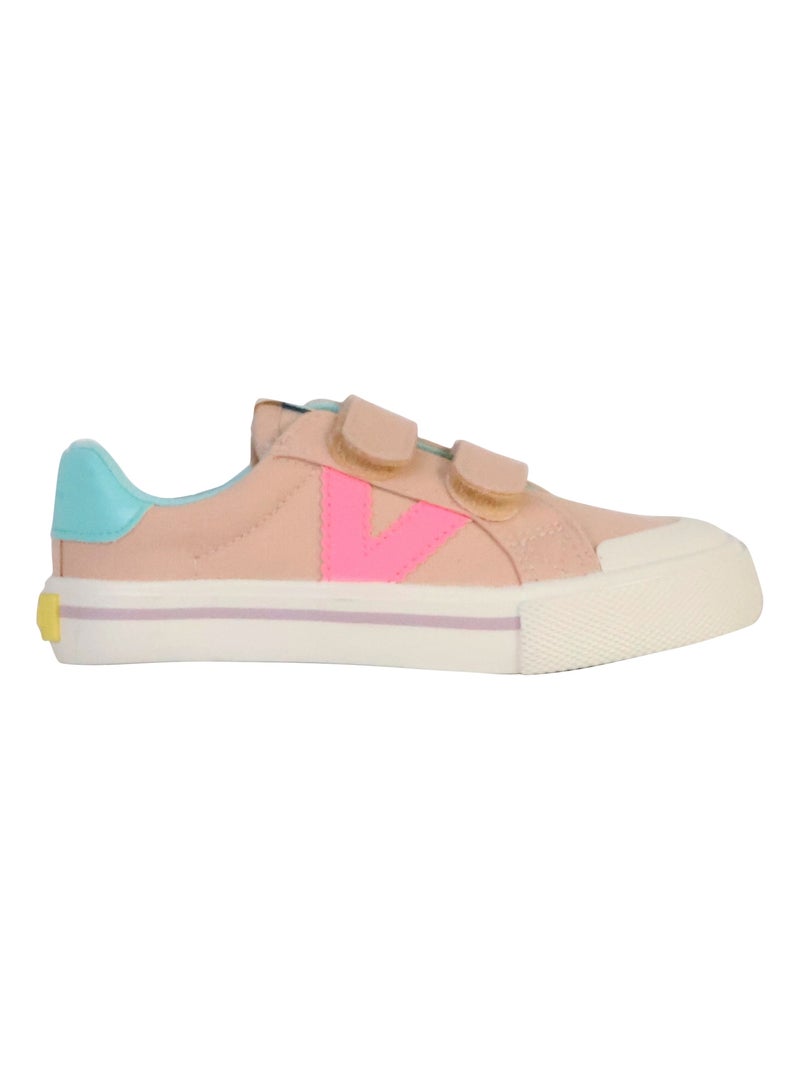Deportivas Lona Niña Suela Plana - Modelo 1065195 Rosa - Kiabi