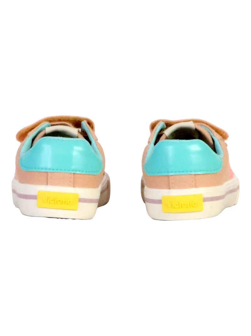 Deportivas Lona Niña Suela Plana - Modelo 1065195 Rosa - Kiabi
