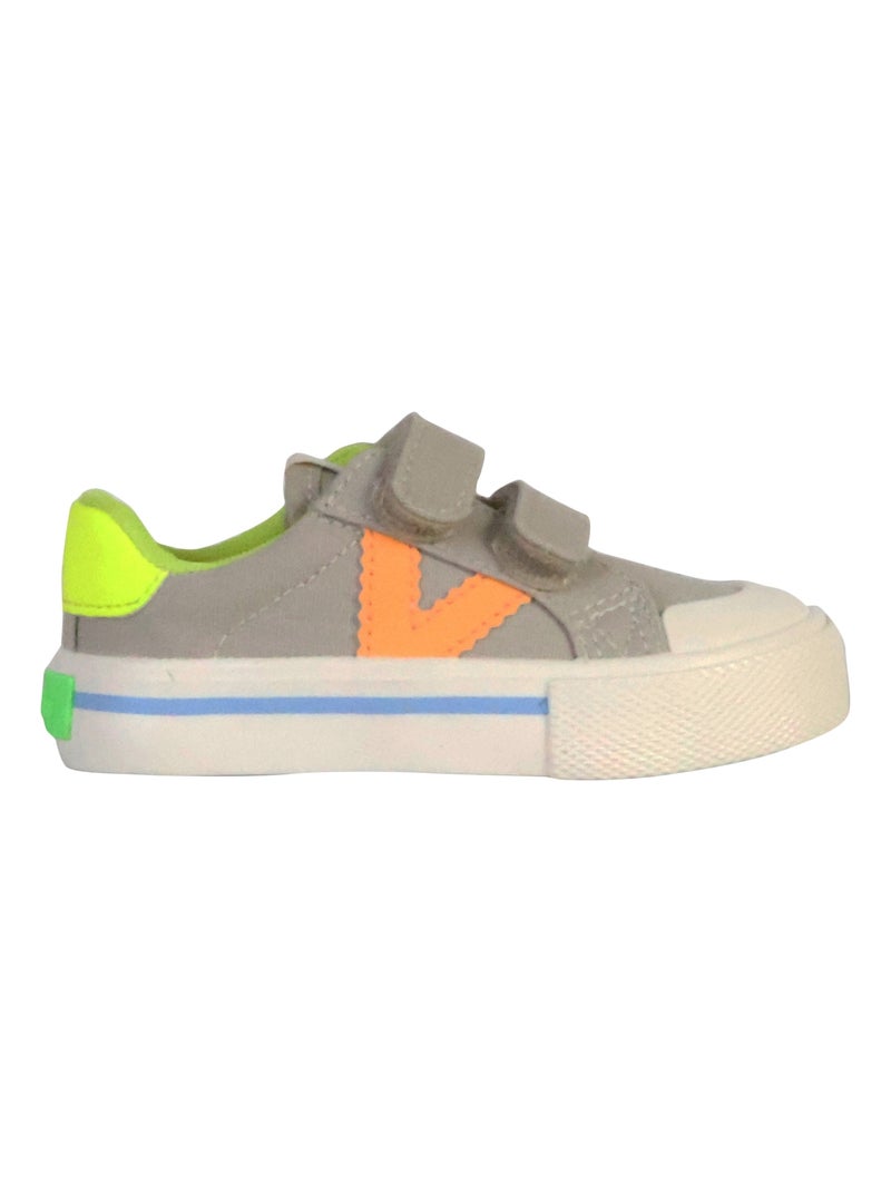 Deportivas Lona Niña Suela Plana - Victoria Beige - Kiabi