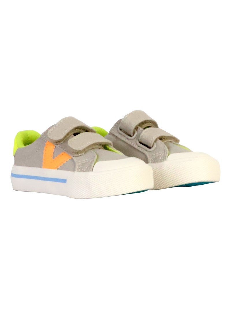 Deportivas Lona Niña Suela Plana - Victoria Beige - Kiabi