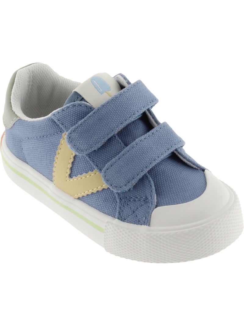 Deportivas Lona Niño Suela Plana - Victoria Azul - Kiabi
