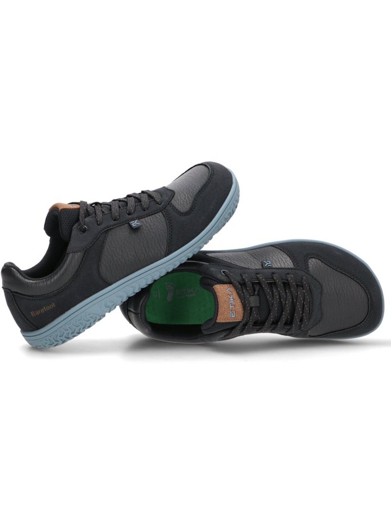 Deportivas Respetuoso/barefoot Hombre Suela Plana - Etika Azul - Kiabi