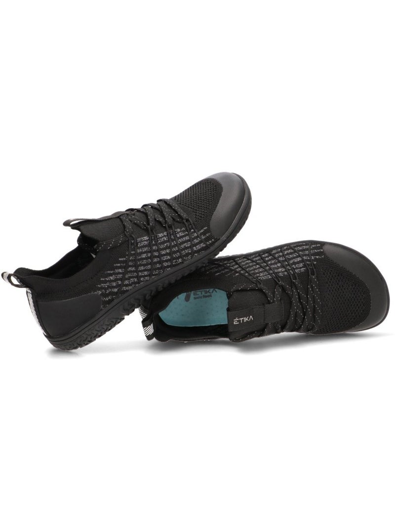 Deportivas Respetuoso/barefoot Hombre Suela Plana - Etika Negro - Kiabi