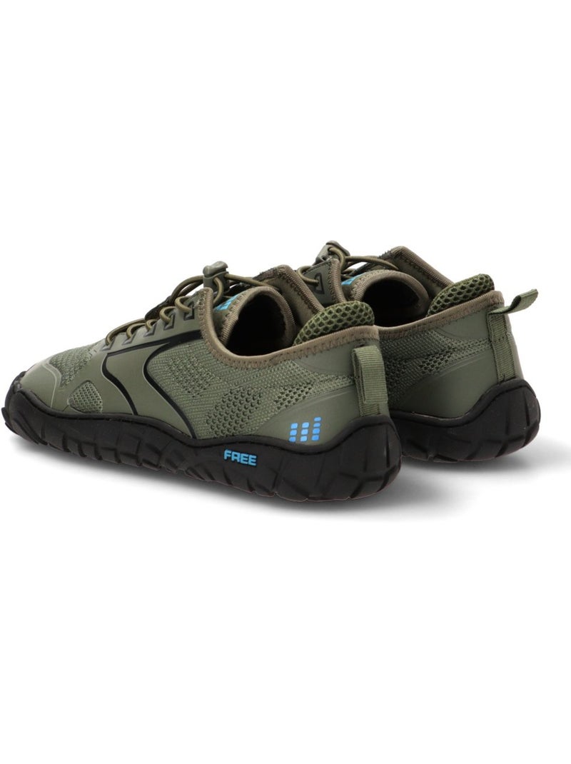 Deportivas Respetuoso/barefoot Hombre Suela Plana - Mustang Caqui - Kiabi