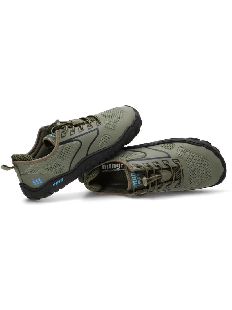 Deportivas Respetuoso/barefoot Hombre Suela Plana - Mustang Caqui - Kiabi