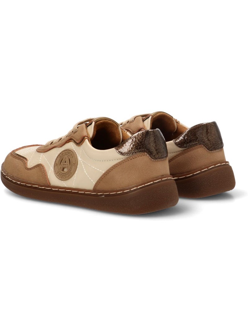 Deportivas respetuoso/barefoot mujer suela plana - amarpies Taupe - Kiabi