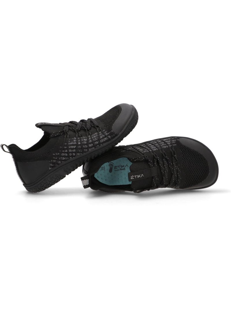 Deportivas Respetuoso/barefoot Mujer Suela Plana - Etika Negro - Kiabi