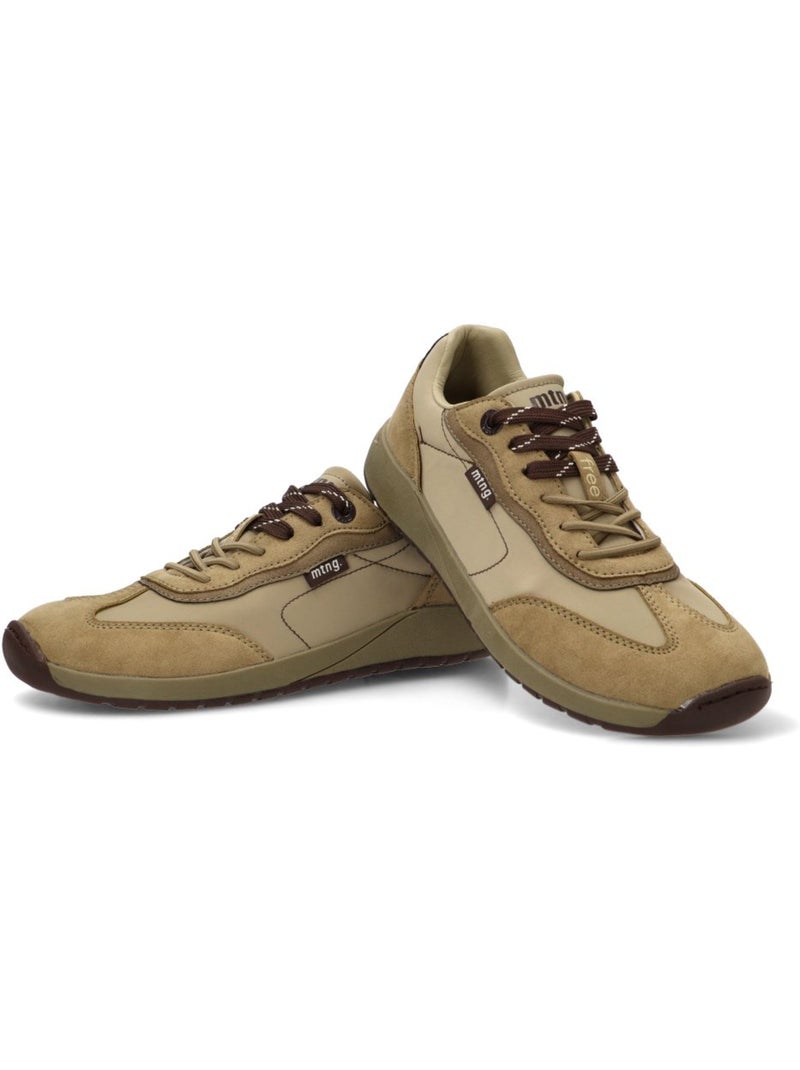 Deportivas respetuoso/barefoot mujer suela plana - mustang Caqui - Kiabi