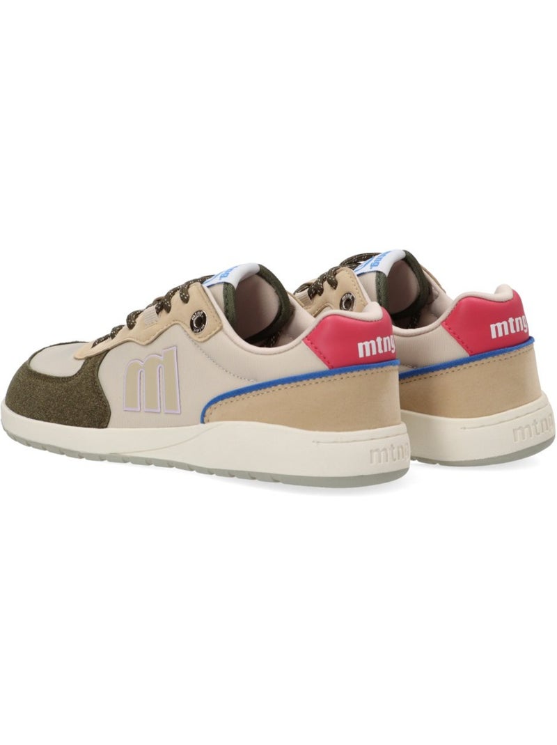 Deportivas respetuoso/barefoot mujer suela plana - mustang Caqui - Kiabi