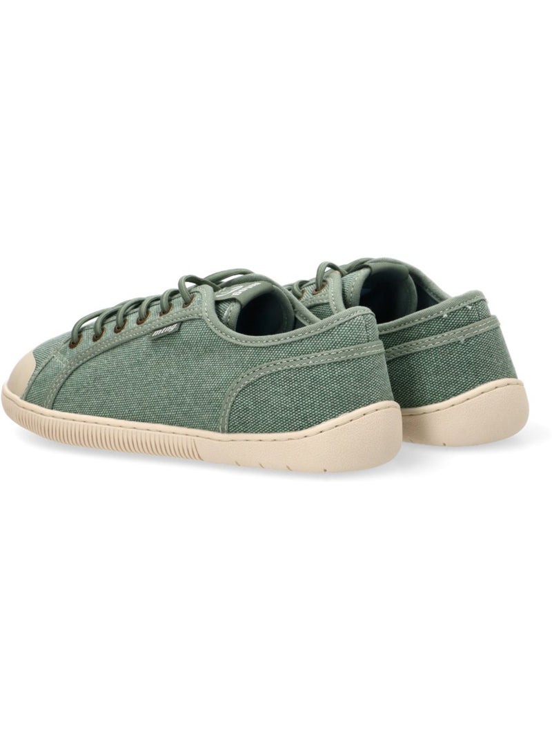 Deportivas Respetuoso/barefoot Mujer Suela Plana - Mustang Verde - Kiabi