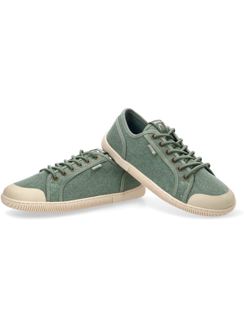 Deportivas Respetuoso/barefoot Mujer Suela Plana - Mustang Verde - Kiabi