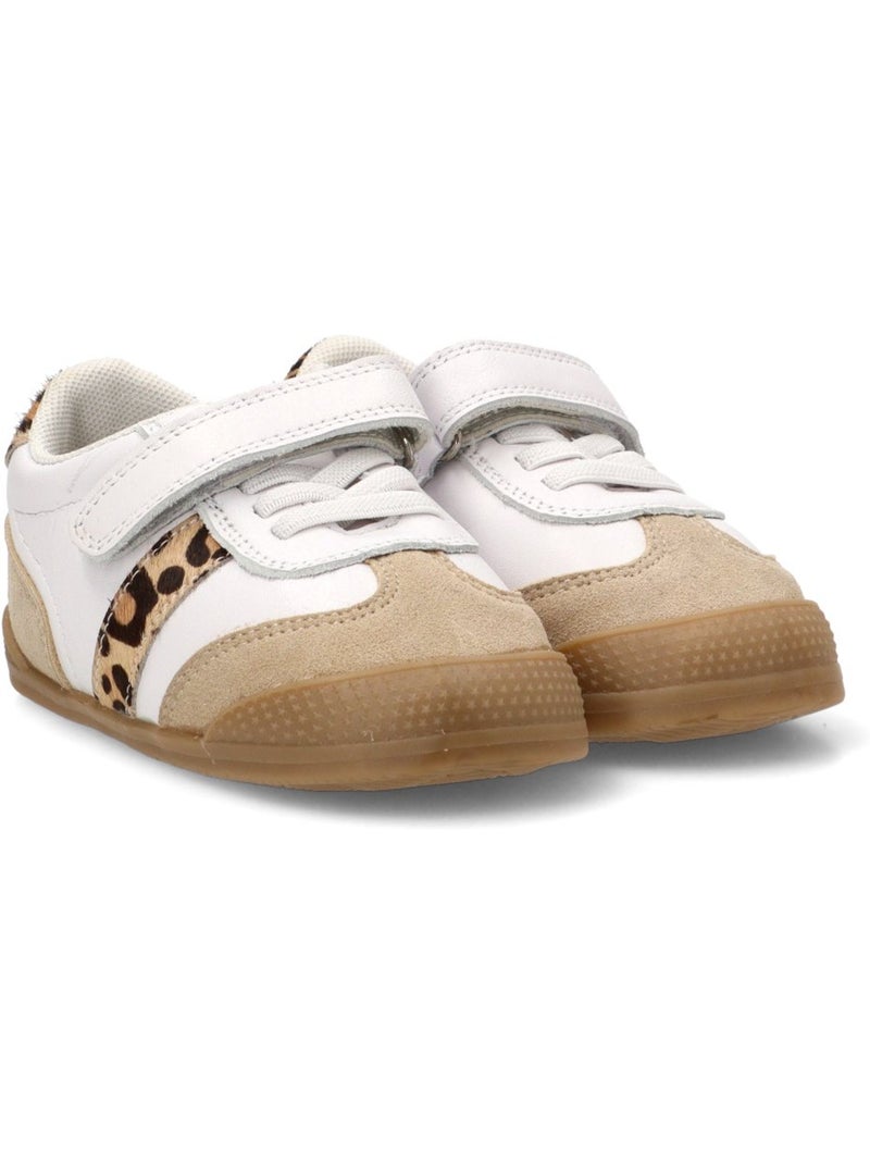 Deportivas respetuoso/barefoot niña suela plana - bubble bobble Negro Dorado - Kiabi