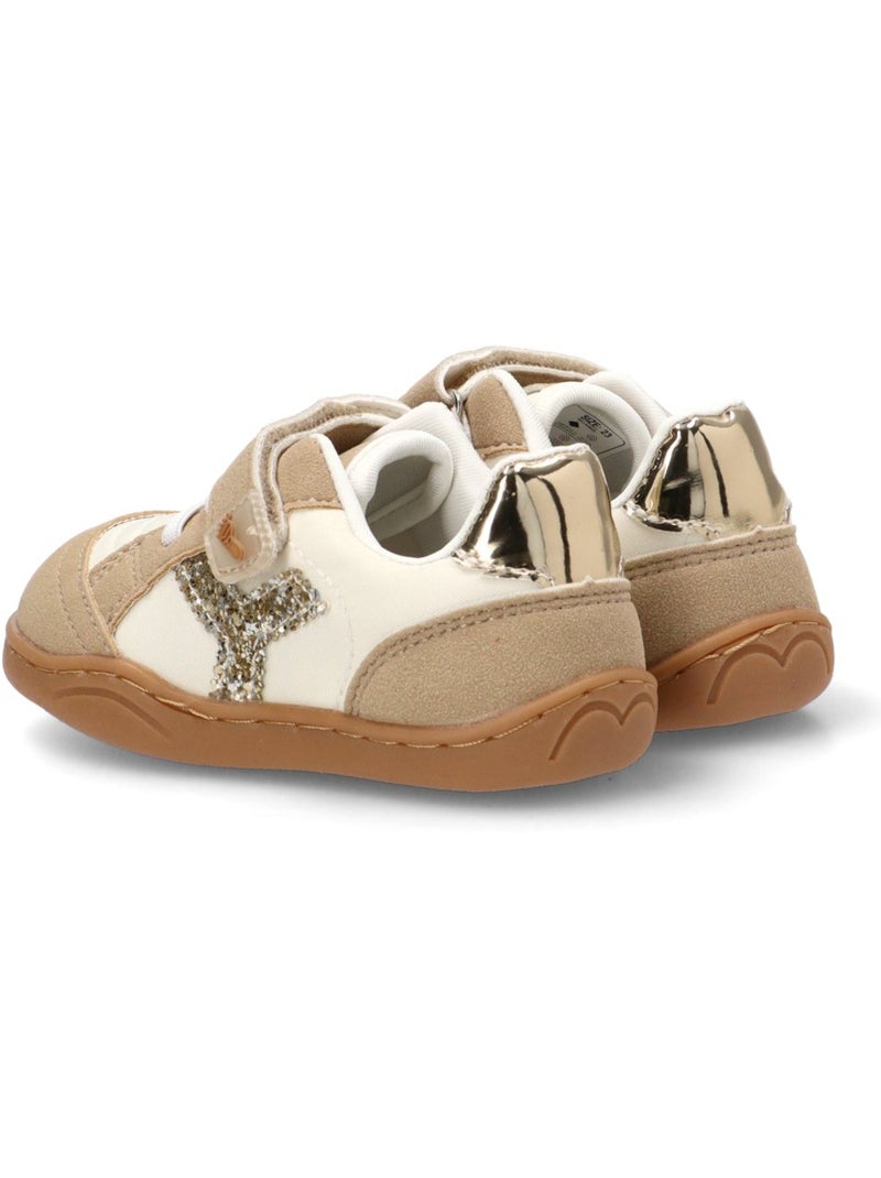 Deportivas Respetuoso/barefoot Niña Suela Plana - Etika Oro - Kiabi