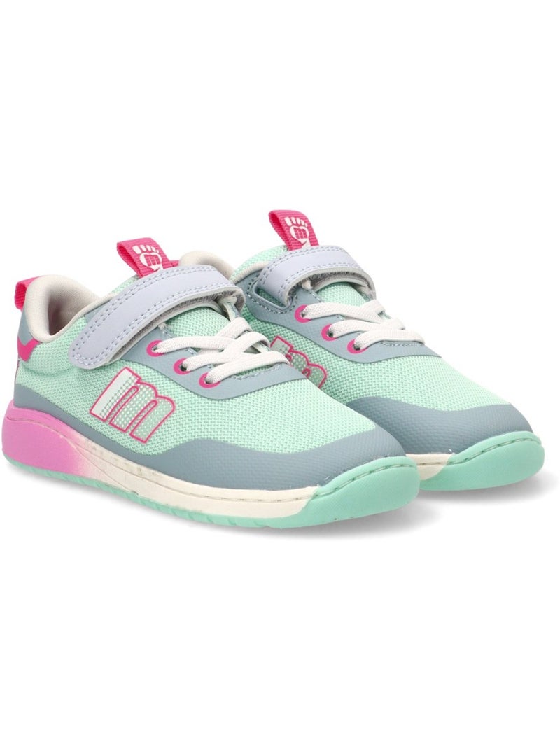 Deportivas Respetuoso/barefoot Niña Suela Plana - Mustang Kids Azul agua - Kiabi