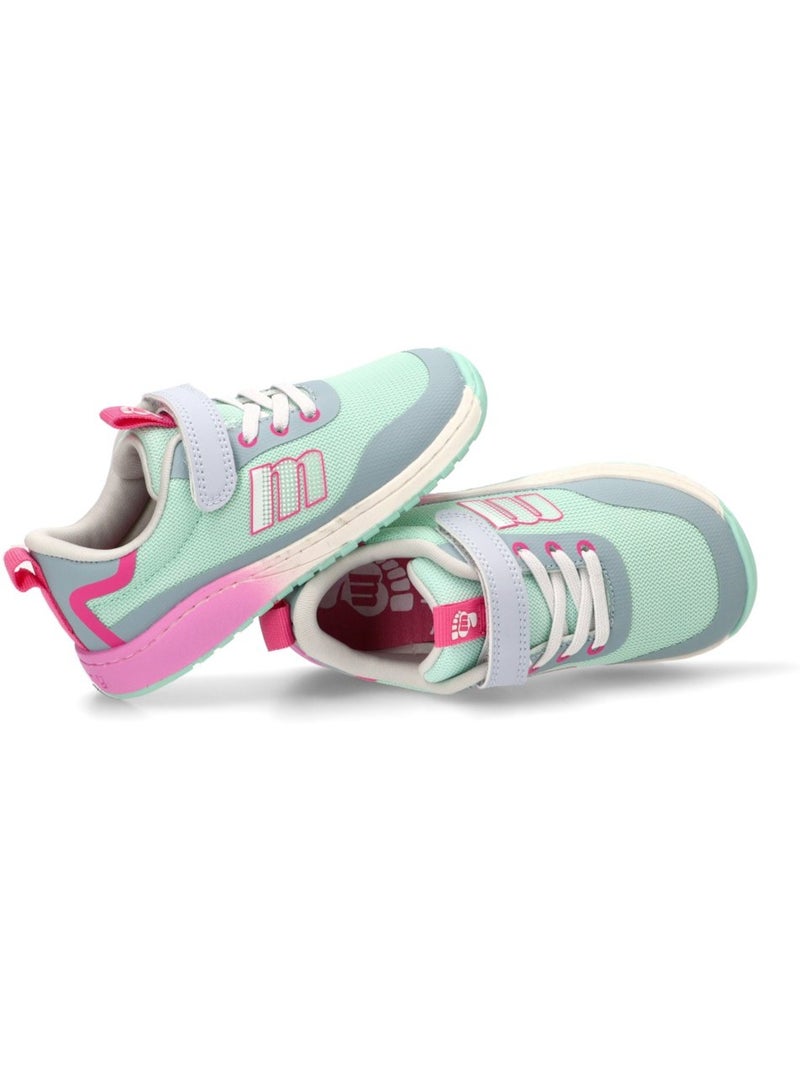 Deportivas Respetuoso/barefoot Niña Suela Plana - Mustang Kids Azul agua - Kiabi
