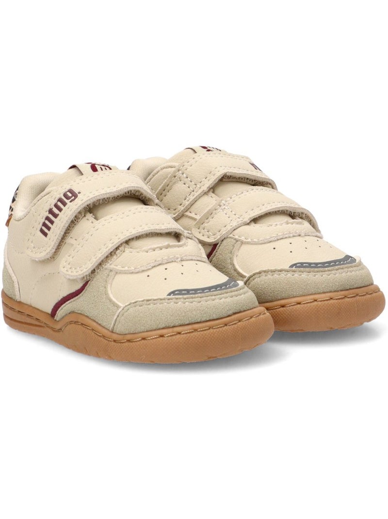 Deportivas respetuoso/barefoot niña suela plana - mustang kids Beige - Kiabi