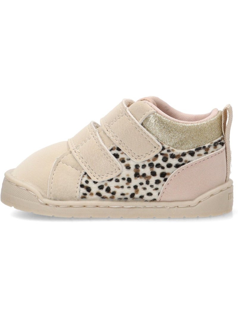 Deportivas respetuoso/barefoot niña suela plana - mustang kids Beige - Kiabi