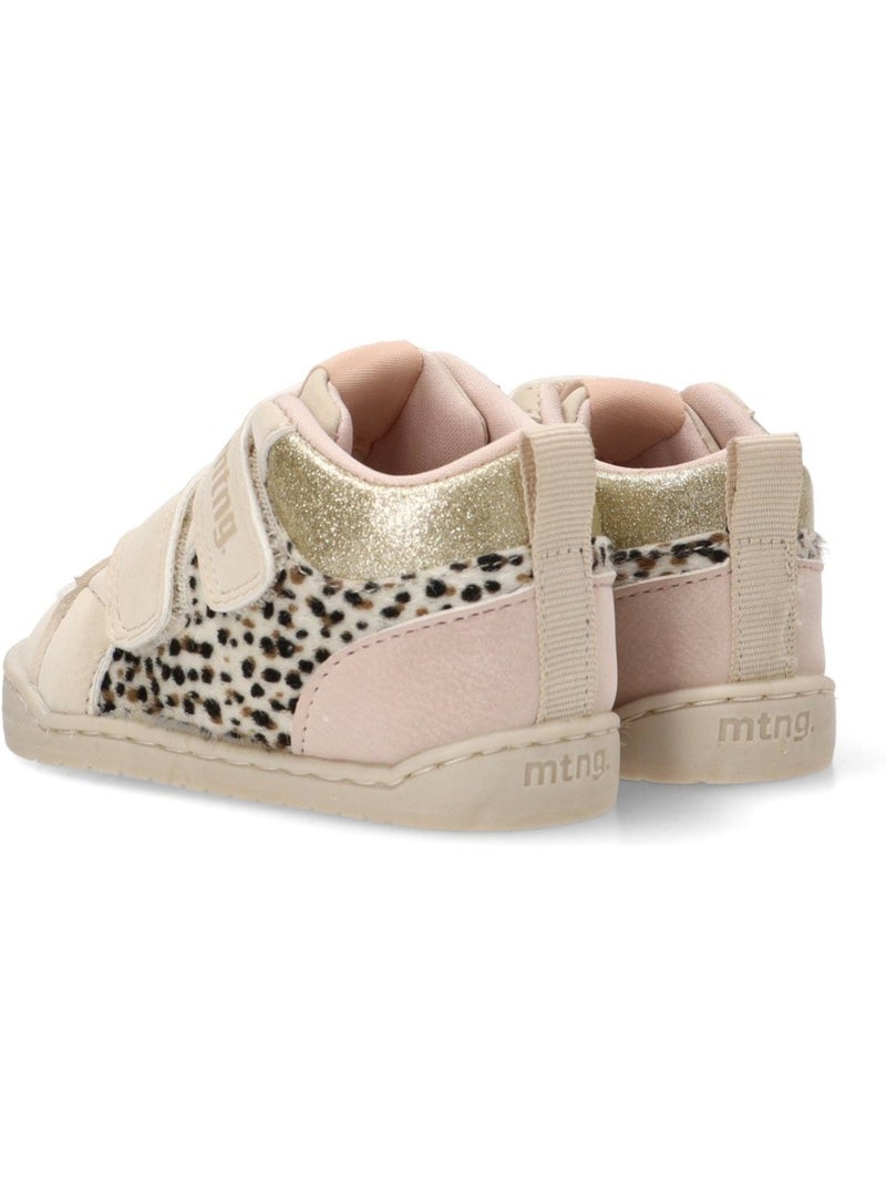 Deportivas respetuoso/barefoot niña suela plana - mustang kids Beige - Kiabi