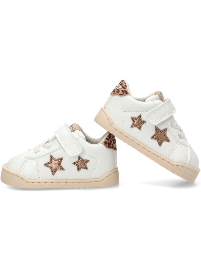 Deportivas respetuoso/barefoot niña suela plana - mustang kids Blanco - Kiabi