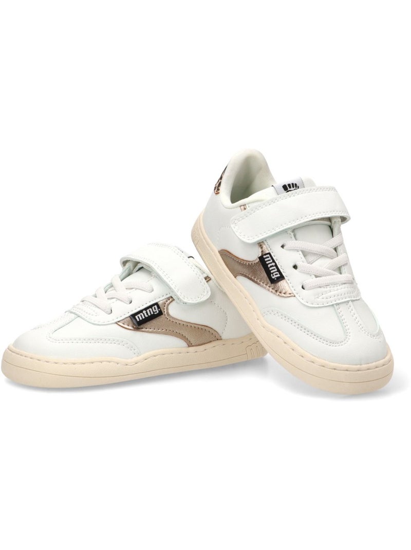 Deportivas respetuoso/barefoot niña suela plana - mustang kids Oro - Kiabi