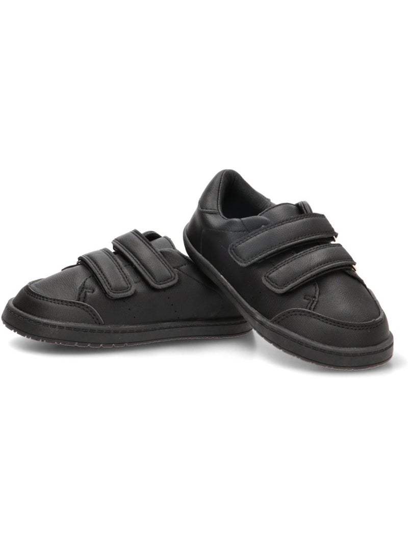 Deportivas respetuoso/barefoot niño suela plana - bubble bobble Negro - Kiabi