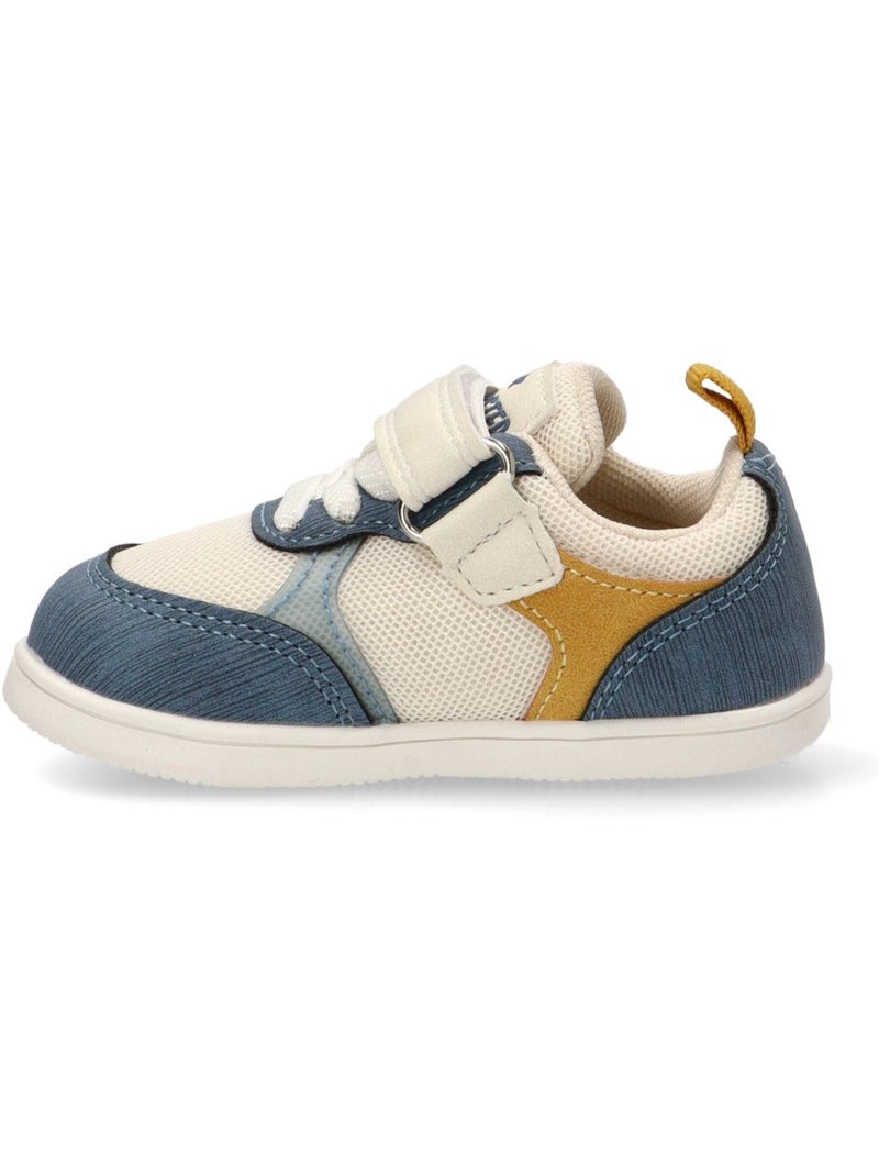 Deportivas Respetuoso/barefoot Niño Suela Plana - Luna Kids Azul vaquero - Kiabi