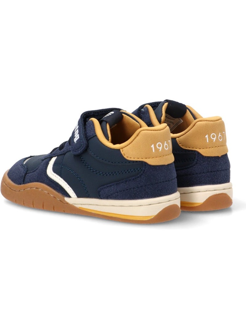 Deportivas respetuoso/barefoot niño suela plana - mustang kids Azul marino - Kiabi