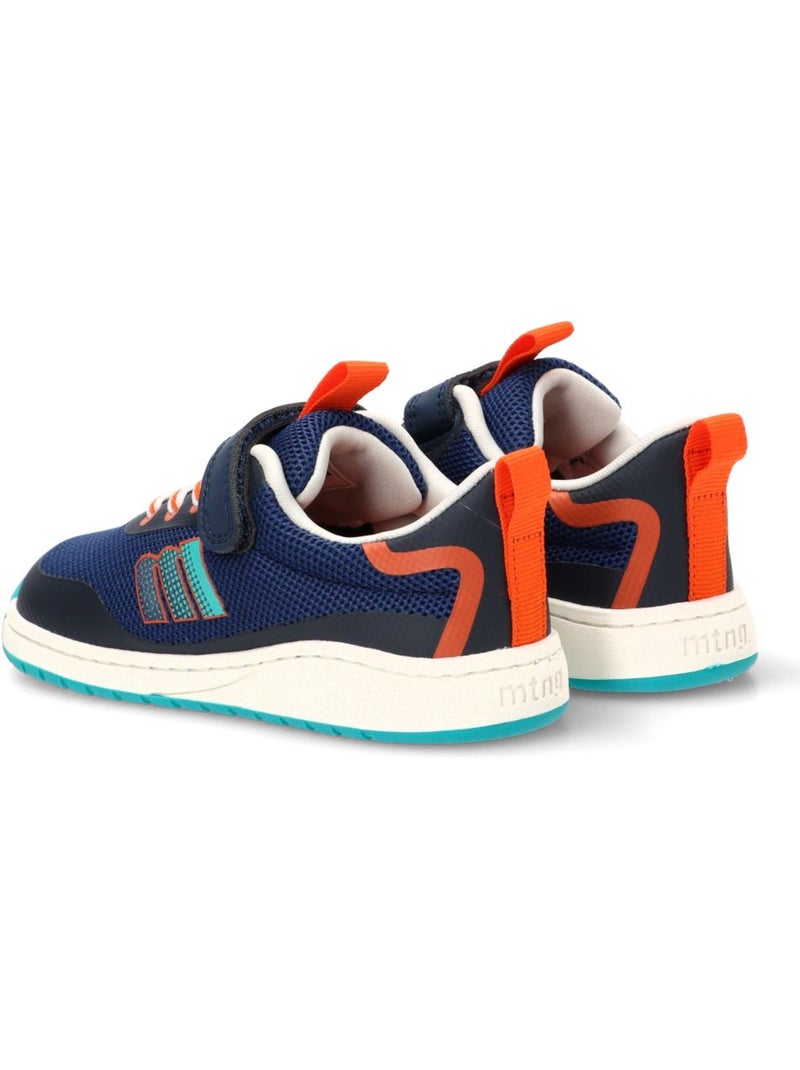 Deportivas Respetuoso/barefoot Niño Suela Plana - Mustang Kids Azul marino - Kiabi