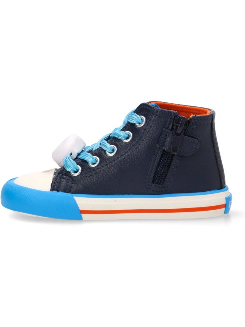 Deportivas Respetuoso/barefoot Niño Suela Plana - Mustang Kids Azul marino - Kiabi