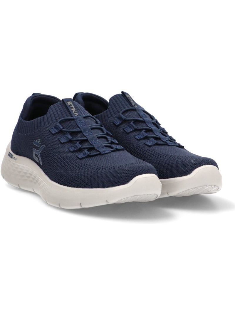 Deportivas Running Hombre Suela Plana - Etika Azul - Kiabi