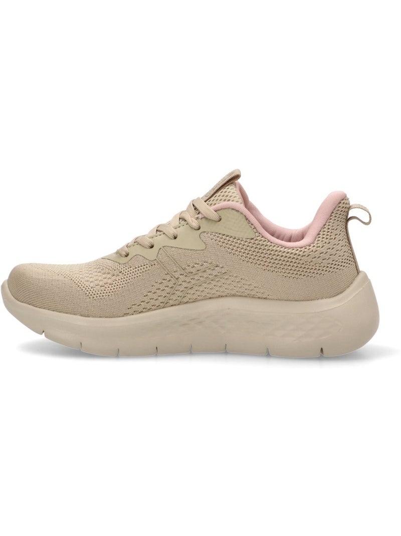Deportivas Running Mujer Suela Plana - Etika Beige - Kiabi