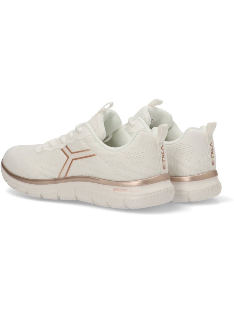Deportivas Running Mujer Suela Plana - Etika Blanco - Kiabi