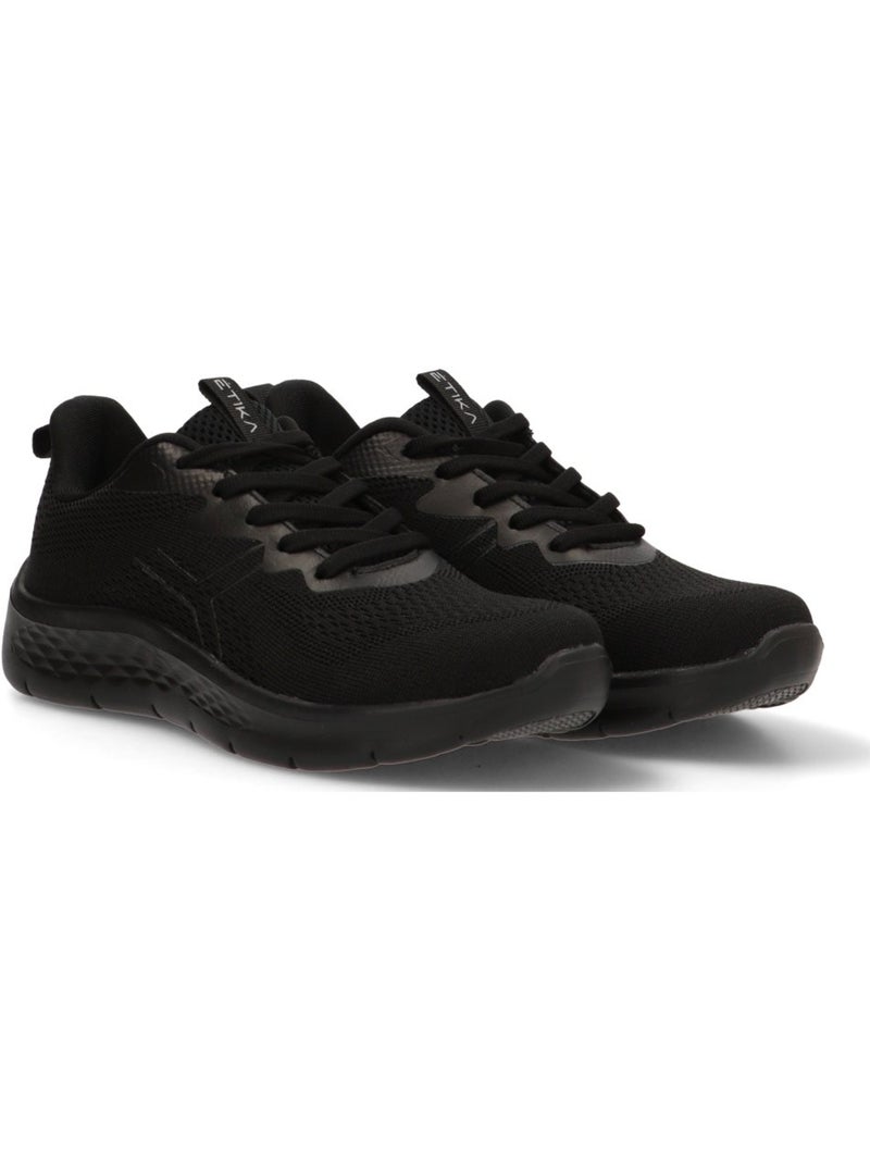 Deportivas Running Mujer Suela Plana - Etika Negro - Kiabi