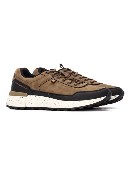Deportivass Treking Hombre Suela Plana - Xti - Kiabi Deportivass Treking Hombre Suela Plana - Xti - Kiabi