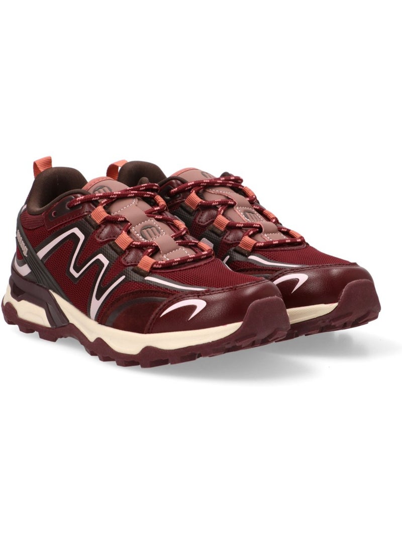 Deportivass treking mujer suela plana - mustang Burdeos - Kiabi