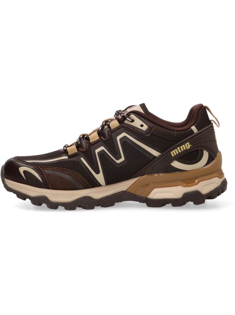 Deportivass treking mujer suela plana - mustang Marrón capuchino - Kiabi
