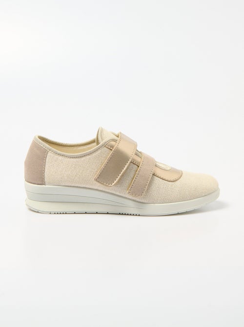 Derby confort ancho textil velcro - Afibel - Kiabi
