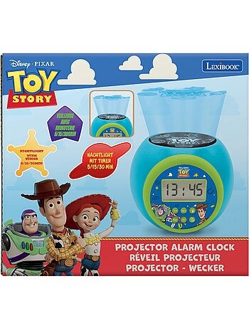 Despertador con proyector juguete Story y temporizador