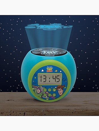 Despertador con proyector juguete Story y temporizador