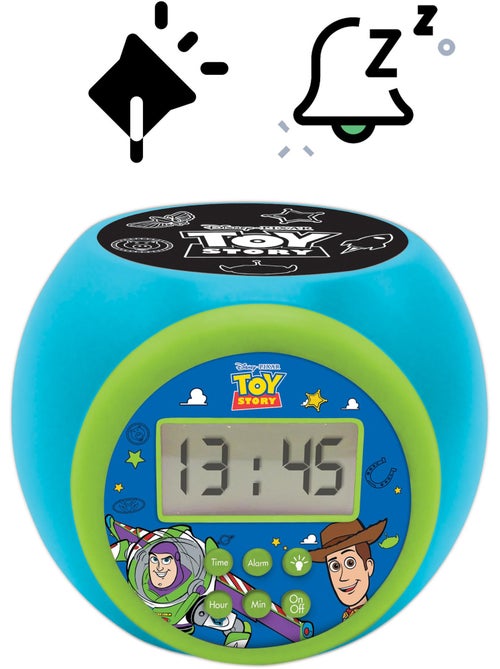 Despertador con proyector juguete Story y temporizador - Kiabi