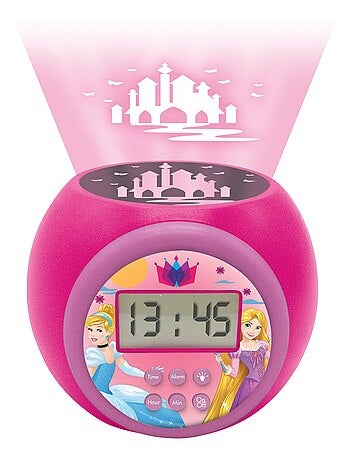 Despertador con proyector Princesas Disney