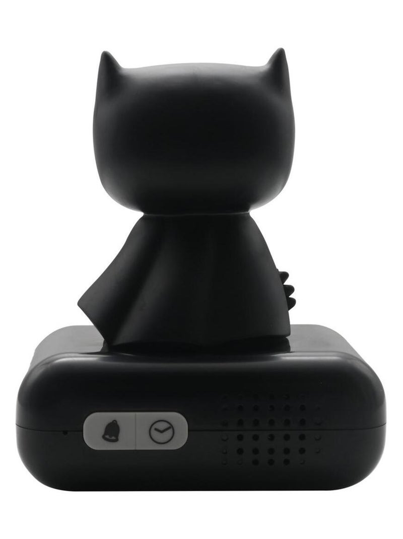 Despertador digital con luz nocturna 3D de Batman y efectos de sonido Negro - Kiabi