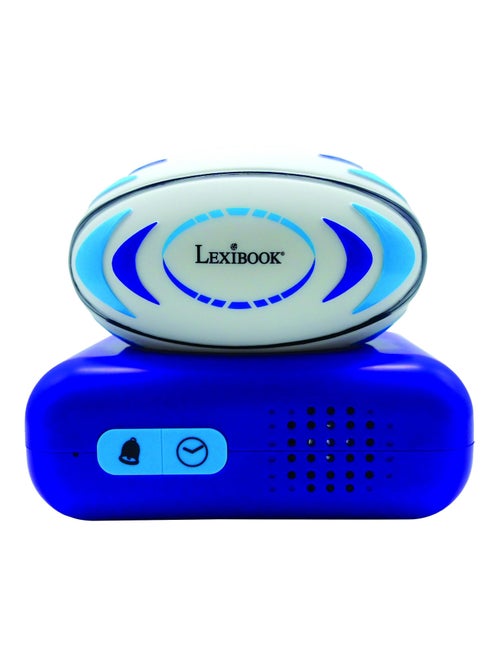 Despertador digital con luz nocturna de balón de rugby en 3D y efectos sonoros - Kiabi