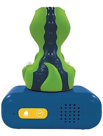 Despertador digital con luz nocturna de dinosaurio en 3D y efectos sonoros
