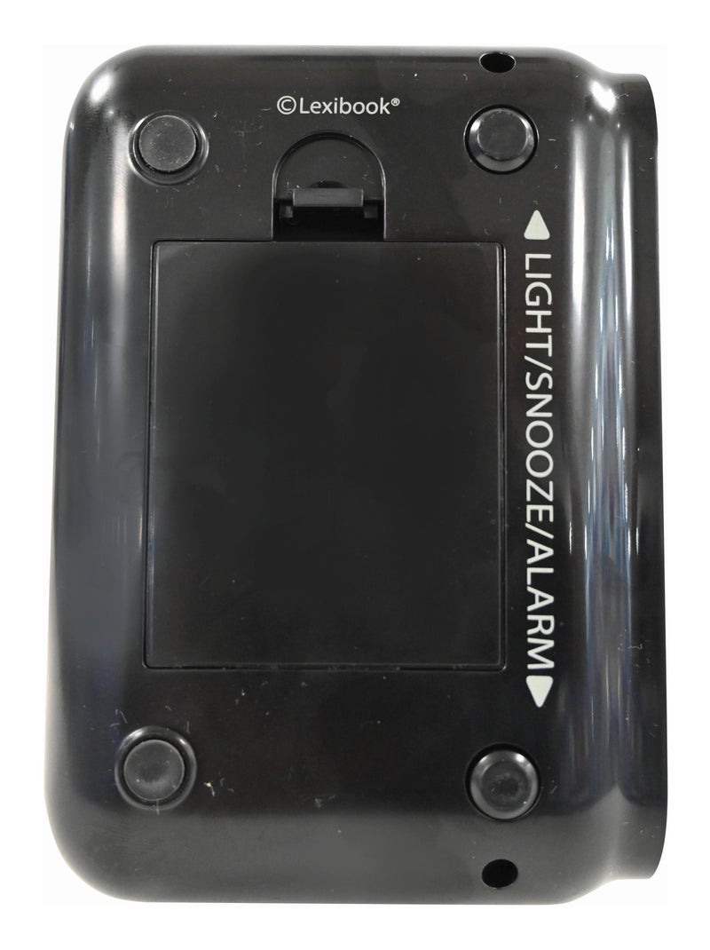 Despertador digital con luz nocturna de fútbol en 3D y efectos sonoros Blanco - Kiabi