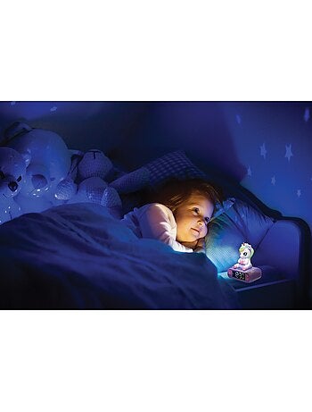Despertador digital con unicornio 3d y efectos de sonido