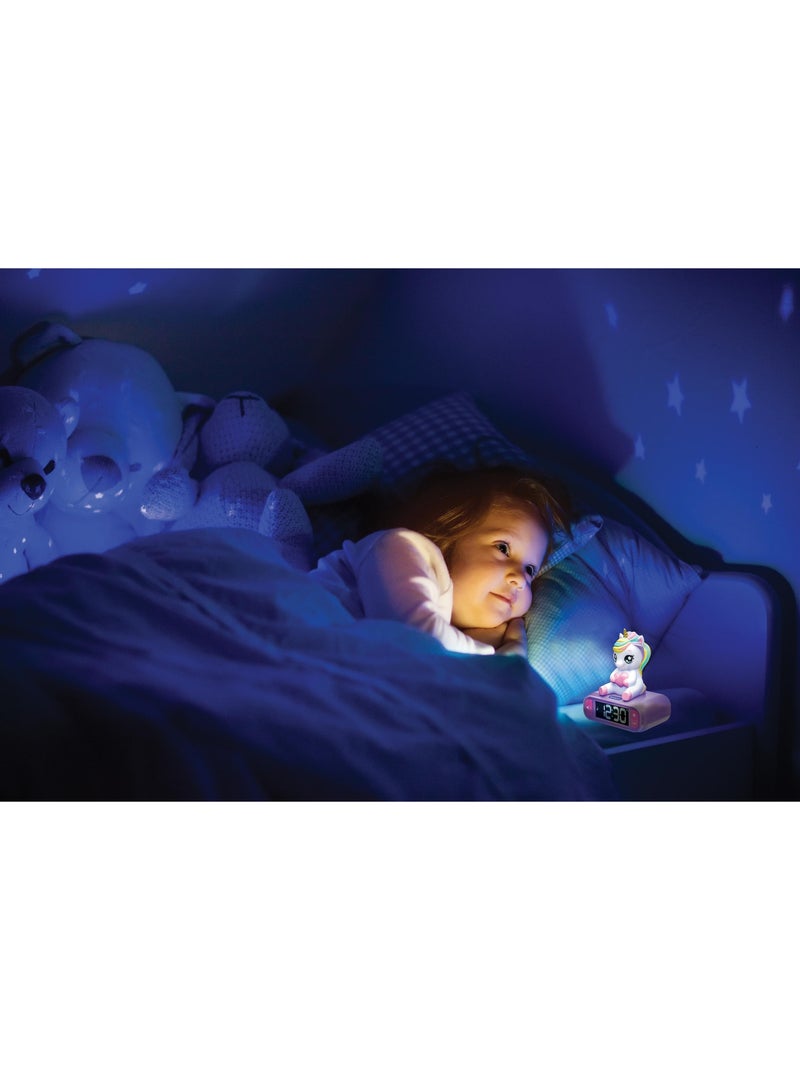 Despertador digital con unicornio 3d y efectos de sonido Multicolor - Kiabi