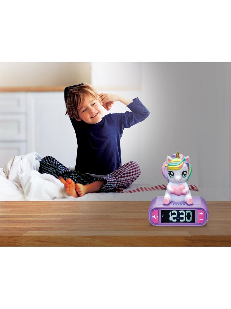 Despertador digital con unicornio 3d y efectos de sonido Multicolor - Kiabi