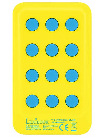 Despicable Me Power Bank 4.000 mAh con ventosas