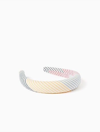 Diadema acolchada a rayas You&Me